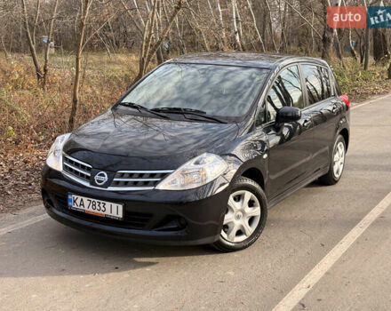 Черный Ниссан Тиида, объемом двигателя 1.5 л и пробегом 79 тыс. км за 7600 $, фото 1 на Automoto.ua