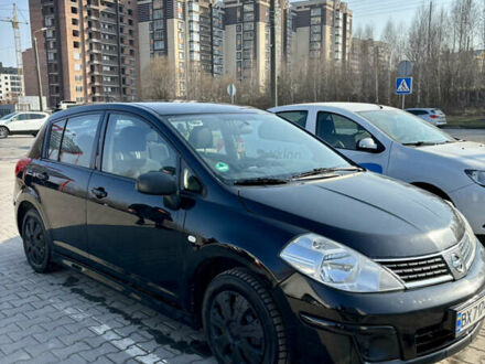 Чорний Ніссан Тііда, об'ємом двигуна 1.6 л та пробігом 285 тис. км за 5950 $, фото 1 на Automoto.ua