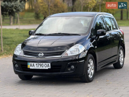 Ниссан Тиида 2012 в Виннице на Automoto.ua Черный Ниссан Тиида, объемом двигателя 1.6 л и пробегом 60 тыс. км за 9999 $, фото 1 на Automoto.ua