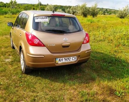 Коричневый Ниссан Тиида, объемом двигателя 1.6 л и пробегом 151 тыс. км за 5750 $, фото 6 на Automoto.ua