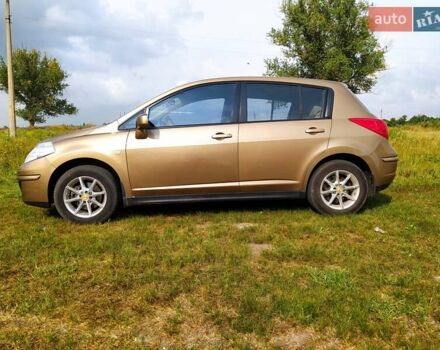 Коричневый Ниссан Тиида, объемом двигателя 1.6 л и пробегом 151 тыс. км за 5750 $, фото 5 на Automoto.ua