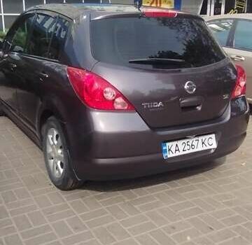 Коричневый Ниссан Тиида, объемом двигателя 1.6 л и пробегом 162 тыс. км за 6300 $, фото 5 на Automoto.ua