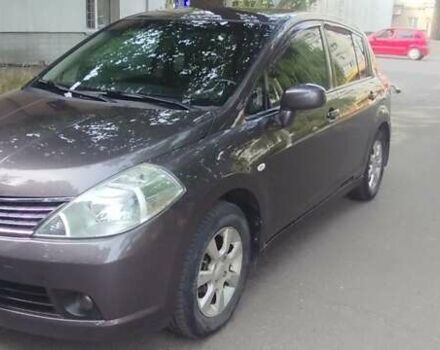 Коричневый Ниссан Тиида, объемом двигателя 1.6 л и пробегом 162 тыс. км за 6300 $, фото 11 на Automoto.ua