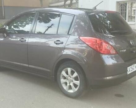 Коричневый Ниссан Тиида, объемом двигателя 1.6 л и пробегом 162 тыс. км за 6300 $, фото 7 на Automoto.ua