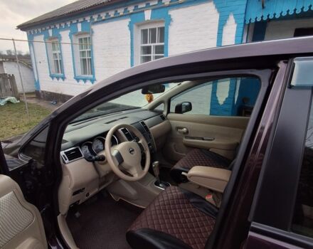 Коричневый Ниссан Тиида, объемом двигателя 1.5 л и пробегом 87 тыс. км за 9000 $, фото 4 на Automoto.ua