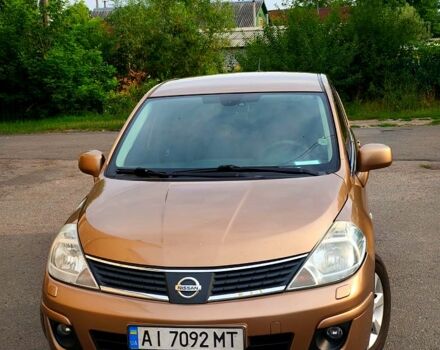 Коричневый Ниссан Тиида, объемом двигателя 1.5 л и пробегом 260 тыс. км за 5000 $, фото 1 на Automoto.ua