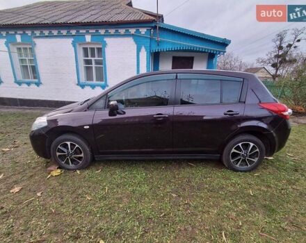 Коричневый Ниссан Тиида, объемом двигателя 1.5 л и пробегом 87 тыс. км за 9000 $, фото 1 на Automoto.ua