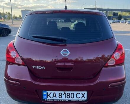 Красный Ниссан Тиида, объемом двигателя 1.6 л и пробегом 99 тыс. км за 6200 $, фото 6 на Automoto.ua