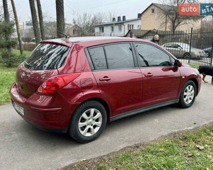 Красный Ниссан Тиида, объемом двигателя 1.6 л и пробегом 100 тыс. км за 6500 $, фото 16 на Automoto.ua