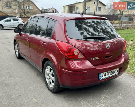 Красный Ниссан Тиида, объемом двигателя 1.6 л и пробегом 100 тыс. км за 6500 $, фото 13 на Automoto.ua