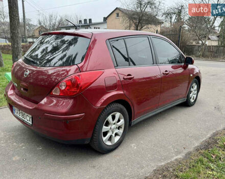 Красный Ниссан Тиида, объемом двигателя 1.6 л и пробегом 100 тыс. км за 6500 $, фото 17 на Automoto.ua