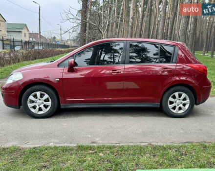 Красный Ниссан Тиида, объемом двигателя 1.6 л и пробегом 100 тыс. км за 6500 $, фото 10 на Automoto.ua