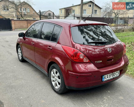 Красный Ниссан Тиида, объемом двигателя 1.6 л и пробегом 100 тыс. км за 6500 $, фото 19 на Automoto.ua