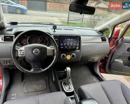 Красный Ниссан Тиида, объемом двигателя 1.6 л и пробегом 100 тыс. км за 6500 $, фото 44 на Automoto.ua