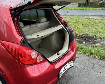 Красный Ниссан Тиида, объемом двигателя 1.6 л и пробегом 160 тыс. км за 6550 $, фото 8 на Automoto.ua