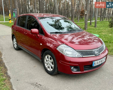 Красный Ниссан Тиида, объемом двигателя 1.6 л и пробегом 100 тыс. км за 6500 $, фото 22 на Automoto.ua