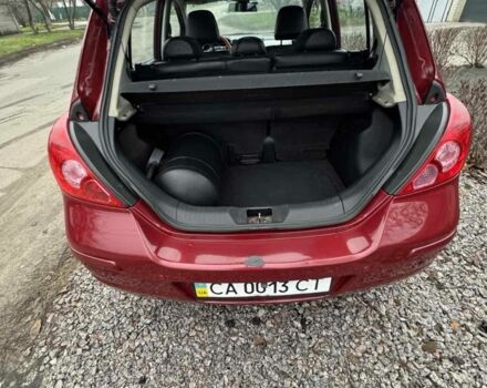 Красный Ниссан Тиида, объемом двигателя 1.6 л и пробегом 145 тыс. км за 5387 $, фото 8 на Automoto.ua