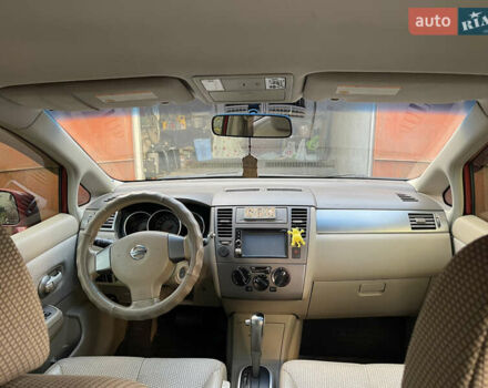 Червоний Ніссан Тііда, об'ємом двигуна 1.6 л та пробігом 147 тис. км за 5000 $, фото 15 на Automoto.ua