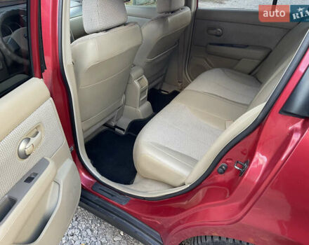 Червоний Ніссан Тііда, об'ємом двигуна 1.6 л та пробігом 147 тис. км за 5000 $, фото 9 на Automoto.ua