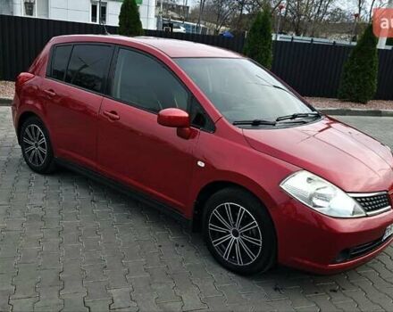 Красный Ниссан Тиида, объемом двигателя 1.6 л и пробегом 149 тыс. км за 5700 $, фото 9 на Automoto.ua