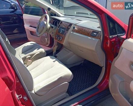 Красный Ниссан Тиида, объемом двигателя 1.6 л и пробегом 179 тыс. км за 6000 $, фото 15 на Automoto.ua