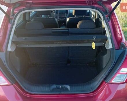 Красный Ниссан Тиида, объемом двигателя 1.5 л и пробегом 59 тыс. км за 7500 $, фото 7 на Automoto.ua