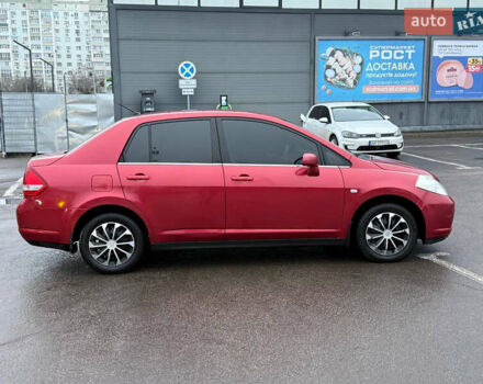 Красный Ниссан Тиида, объемом двигателя 1.6 л и пробегом 118 тыс. км за 5850 $, фото 11 на Automoto.ua