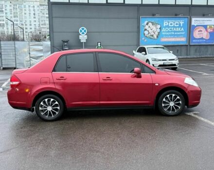 Красный Ниссан Тиида, объемом двигателя 1.6 л и пробегом 118 тыс. км за 5850 $, фото 7 на Automoto.ua