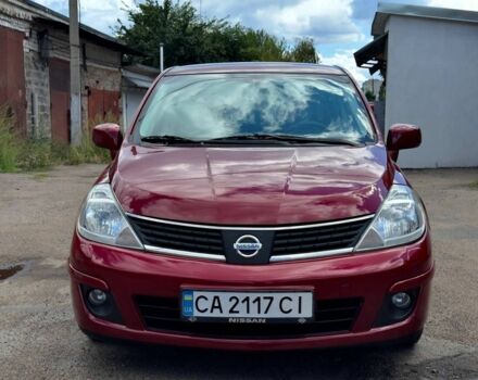 Красный Ниссан Тиида, объемом двигателя 1.6 л и пробегом 154 тыс. км за 6500 $, фото 1 на Automoto.ua