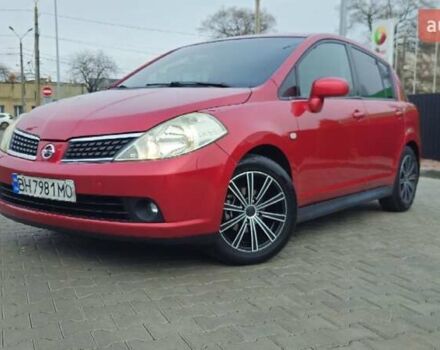 Червоний Ніссан Тііда, об'ємом двигуна 1.6 л та пробігом 149 тис. км за 5700 $, фото 1 на Automoto.ua