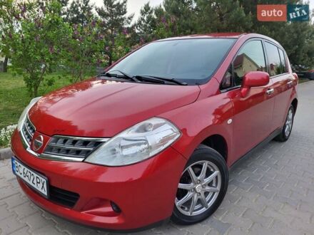 Ниссан Тиида 2012 в Хмельницком на Automoto.ua Красный Ниссан Тиида, объемом двигателя 1.5 л и пробегом 76 тыс. км за 8600 $, фото 1 на Automoto.ua