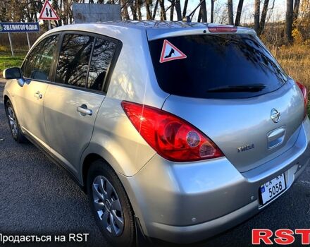 Сірий Ніссан Тііда, об'ємом двигуна 1.6 л та пробігом 255 тис. км за 6200 $, фото 5 на Automoto.ua