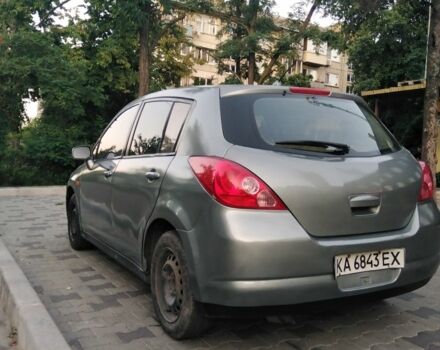 Серый Ниссан Тиида, объемом двигателя 1.6 л и пробегом 190 тыс. км за 4600 $, фото 4 на Automoto.ua