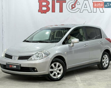 Серый Ниссан Тиида, объемом двигателя 1.6 л и пробегом 120 тыс. км за 6300 $, фото 3 на Automoto.ua