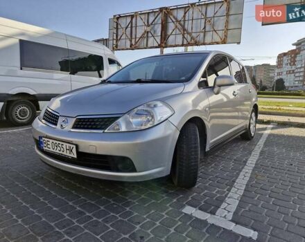 Серый Ниссан Тиида, объемом двигателя 1.6 л и пробегом 192 тыс. км за 5800 $, фото 1 на Automoto.ua