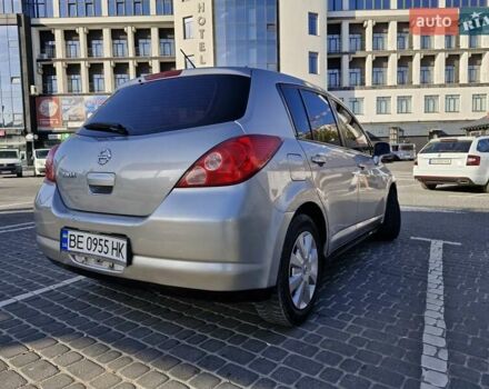 Серый Ниссан Тиида, объемом двигателя 1.6 л и пробегом 192 тыс. км за 5800 $, фото 3 на Automoto.ua