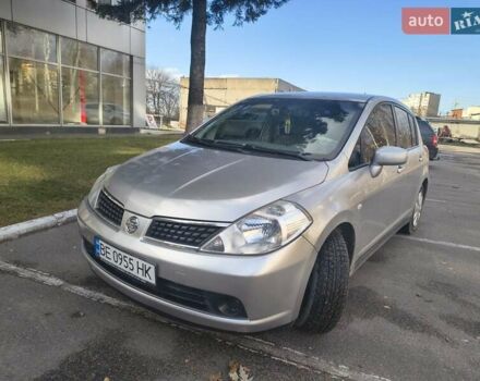 Серый Ниссан Тиида, объемом двигателя 1.6 л и пробегом 192 тыс. км за 5800 $, фото 1 на Automoto.ua