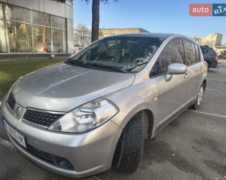 Серый Ниссан Тиида, объемом двигателя 1.6 л и пробегом 192 тыс. км за 5800 $, фото 12 на Automoto.ua