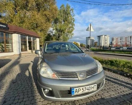 Серый Ниссан Тиида, объемом двигателя 1.6 л и пробегом 199 тыс. км за 5500 $, фото 9 на Automoto.ua