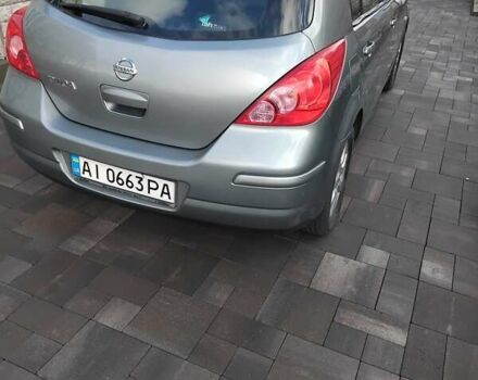 Серый Ниссан Тиида, объемом двигателя 1.6 л и пробегом 208 тыс. км за 6500 $, фото 4 на Automoto.ua