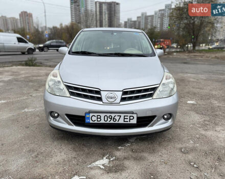 Сірий Ніссан Тііда, об'ємом двигуна 1.5 л та пробігом 76 тис. км за 7700 $, фото 1 на Automoto.ua