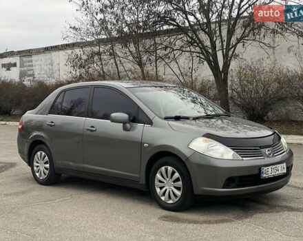 Сірий Ніссан Тііда, об'ємом двигуна 1.6 л та пробігом 220 тис. км за 4900 $, фото 2 на Automoto.ua