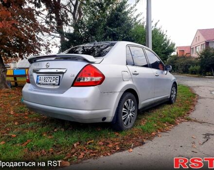 Серый Ниссан Тиида, объемом двигателя 1.6 л и пробегом 285 тыс. км за 4300 $, фото 2 на Automoto.ua