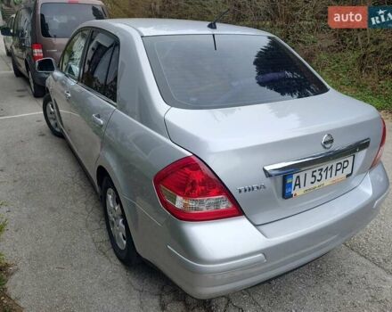 Сірий Ніссан Тііда, об'ємом двигуна 1.6 л та пробігом 45 тис. км за 8700 $, фото 15 на Automoto.ua