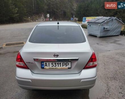 Сірий Ніссан Тііда, об'ємом двигуна 1.6 л та пробігом 45 тис. км за 8700 $, фото 10 на Automoto.ua