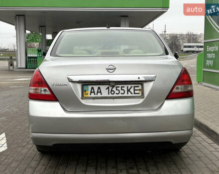 Серый Ниссан Тиида, объемом двигателя 1.6 л и пробегом 157 тыс. км за 6500 $, фото 5 на Automoto.ua