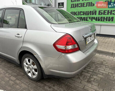 Серый Ниссан Тиида, объемом двигателя 1.6 л и пробегом 157 тыс. км за 6500 $, фото 4 на Automoto.ua