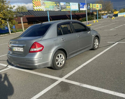 Серый Ниссан Тиида, объемом двигателя 1.6 л и пробегом 159 тыс. км за 6800 $, фото 5 на Automoto.ua