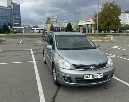 Серый Ниссан Тиида, объемом двигателя 1.6 л и пробегом 159 тыс. км за 6800 $, фото 12 на Automoto.ua
