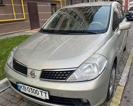 Сірий Ніссан Тііда, об'ємом двигуна 1.6 л та пробігом 155 тис. км за 6200 $, фото 1 на Automoto.ua